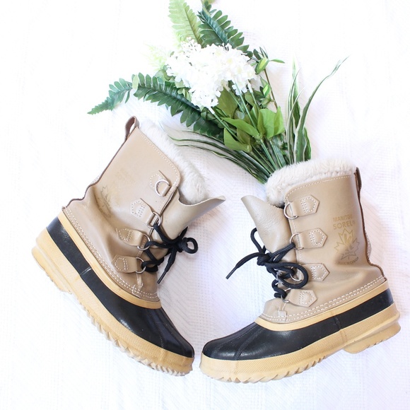 Sorel Shoes - Sorel Manitou Winter Duck Boots with Inserts Sz 6